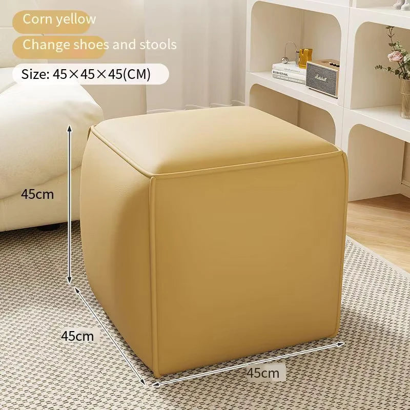 tabouret léger moderne pour entrée salon ou chambre - vue 11 sur 18