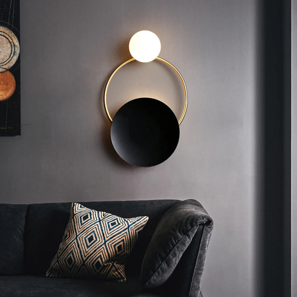 Applique murale led design nordique moderne décorative intérieure - vue 4 sur 13