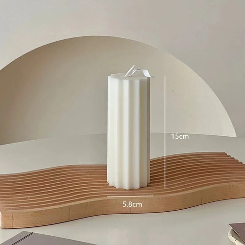 accessoires de décoration moderne bougies parfumées géométriques de luxe - vue 10 sur 12
