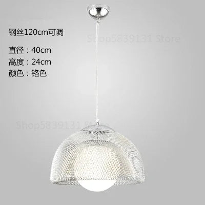 suspension modernes en double fer design nordique - vue 10 sur 12