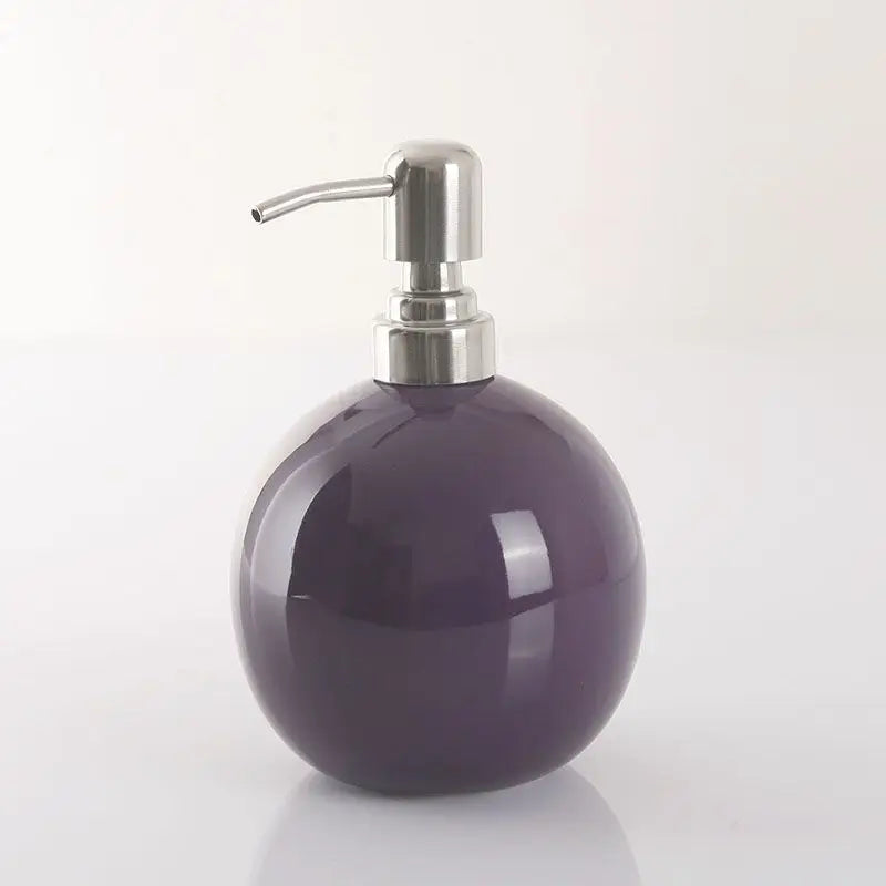 bouteille de gel douche et savon pour les mains accessoires de salle de bain - vue 16 sur 31