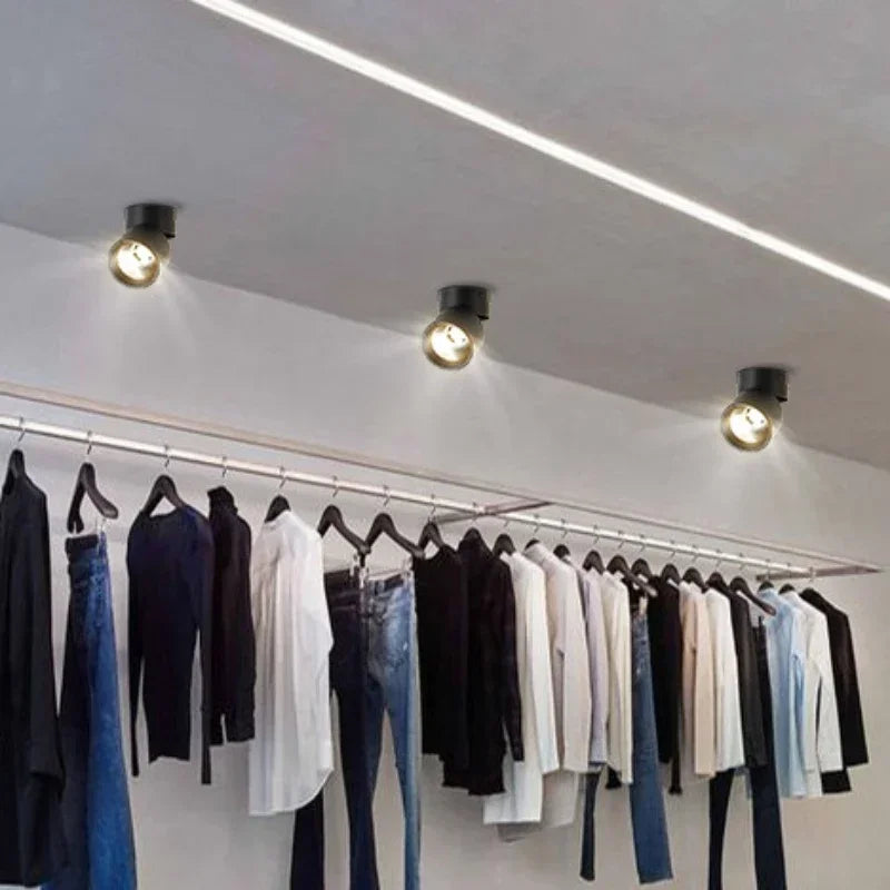 spot led extérieur à angle réglable sans perforation - vue 5 sur 14