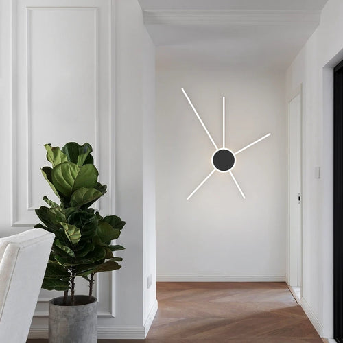 plafonnier LED décoratif géométrique pour intérieur moderne - vue 6 sur 12