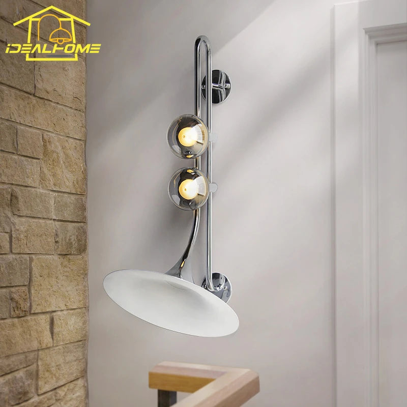 applique murale led saxophone au style industriel romantique pour restaurant - vue 3 sur 9