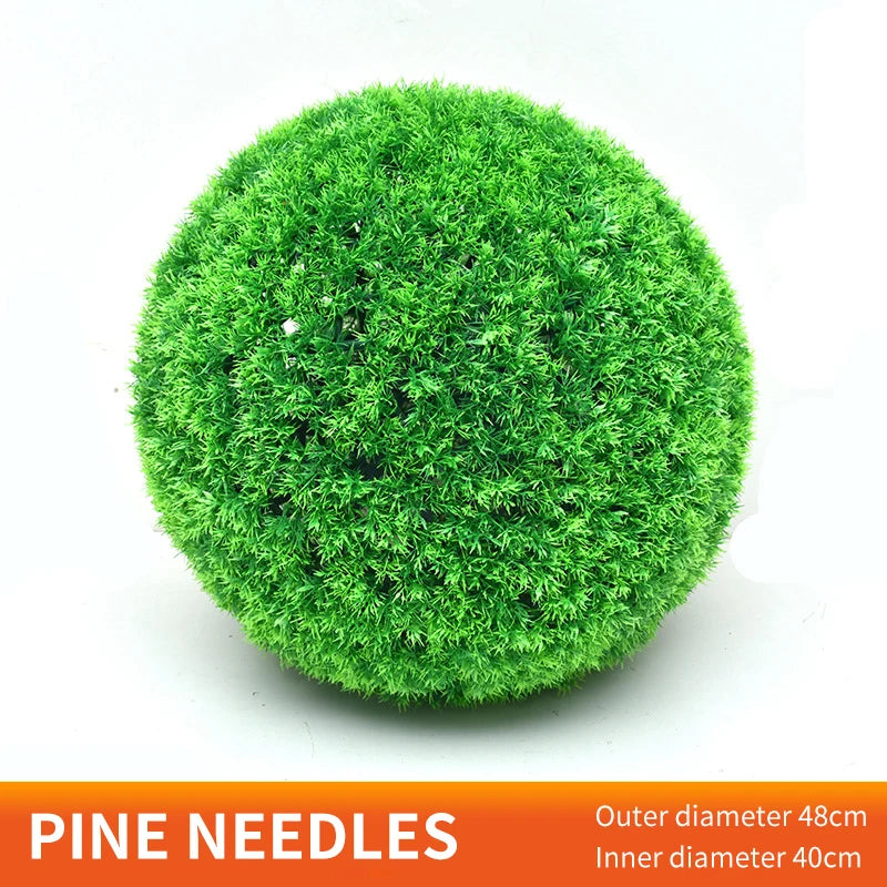 boule de gazon artificiel décoration intérieure plante verte - vue 20 sur 36