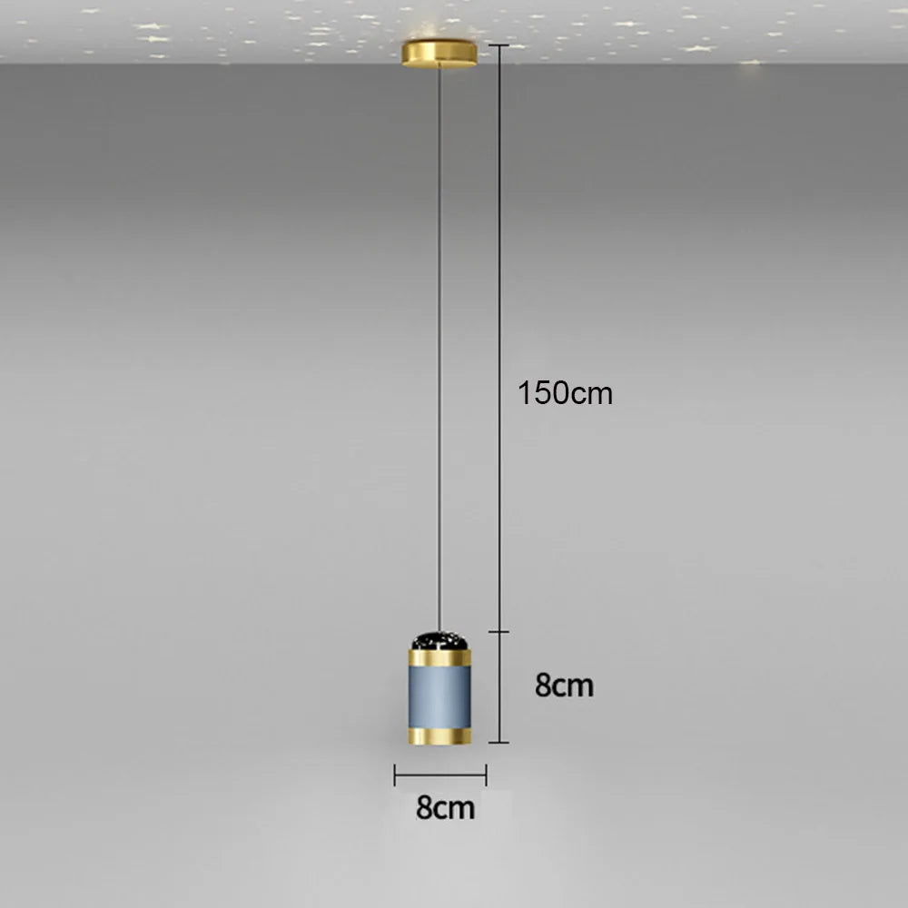 suspension moderne à projection d'étoiles pour décoration intérieure - vue 8 sur 8