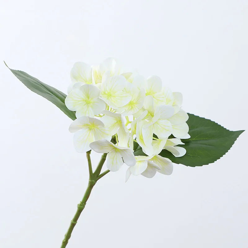 branche d'hortensia artificielle bouquet de fleurs décoratif - vue 10 sur 14