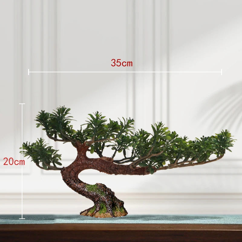 décoration intérieure faux arbre bonsaï style chinois pour un paysage apaisant - vue 24 sur 33