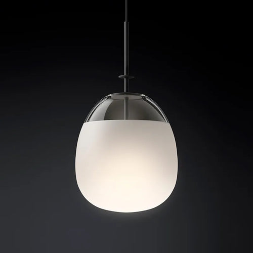 suspension tempo lampe en verre pour restaurant et hôtel - vue 6 sur 9