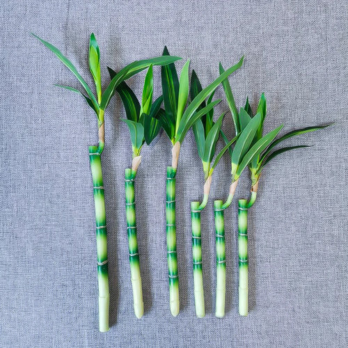 plantes artificielles en bambou pour décoration intérieure et extérieure - vue 12 sur 13