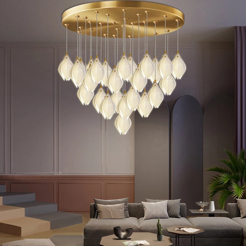 lustre créatif design nordique pour intérieur moderne et élégant - vue 3 sur 14