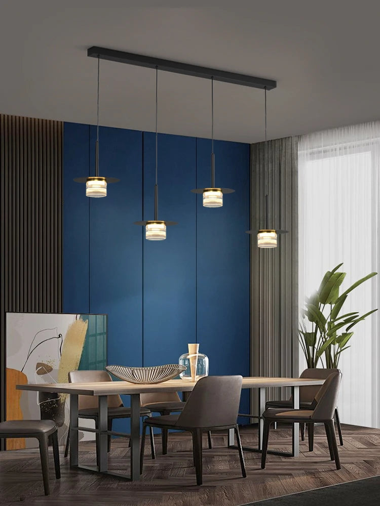 suspension à led nordique pour décoration intérieure moderne - vue 4 sur 12