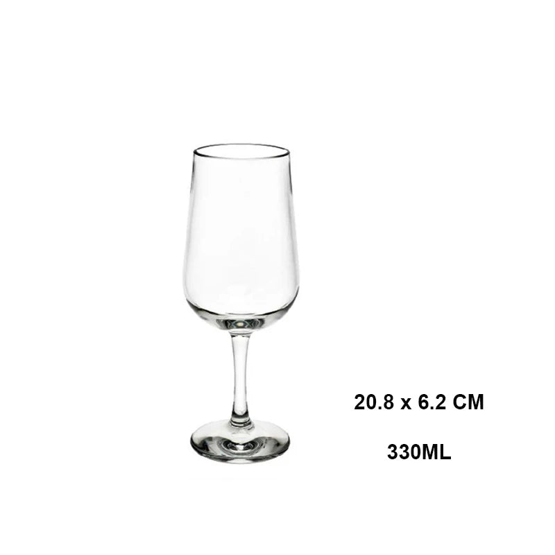 Verres a vin incassables sans pied elegants reutilisables - vue 6 sur 7