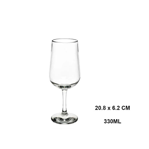 Verres à vin sans pied incassables reutilisables elegants