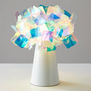 lampe de bureau moderne en plastique design floral décoratif