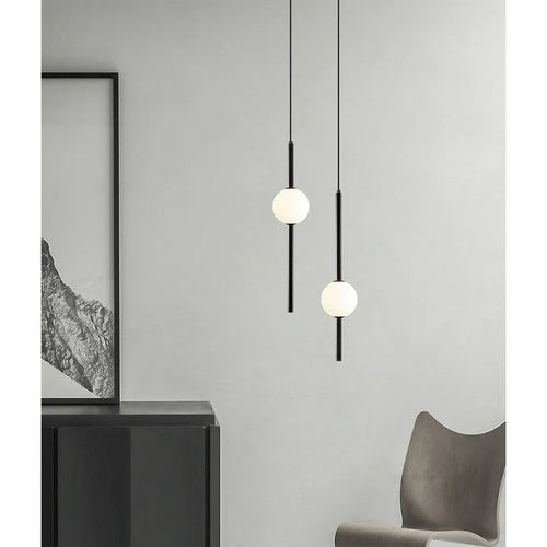 Lamp Gold Elegant Pendant Light, Modern 1-Light Ceiling Hanging Light Fixture In Gold Finish ,ideal For Bedroom Living Room, Bu - vue 5 sur 10