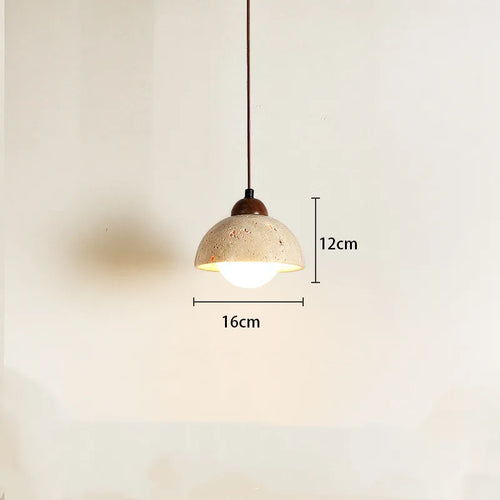 suspension sandyha rétro led créative petite pierre trou
