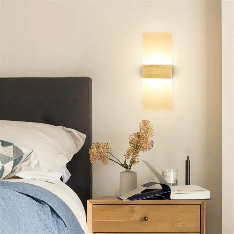 applique murale led morden luminaire décoratif d'intérieur - vue 3 sur 18
