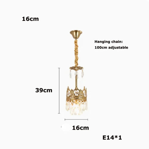 lustre en cristal k9 dimmable pour éclairage moderne - vue 14 sur 16