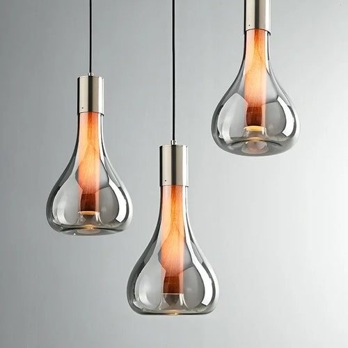 lampe à poser nordique moderne en verre design élégant pour décoration