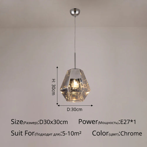 lustre nordique moderne pour bar restaurant café créatif - vue 11 sur 14