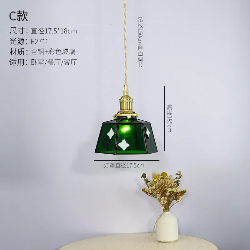 lustre en verre lumineux pour décoration intérieure nordique - vue 9 sur 9
