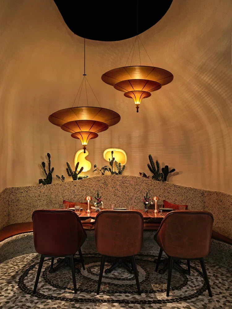 suspension wabi sabi pour décoration intérieure asiatique élégante - vue 4 sur 9