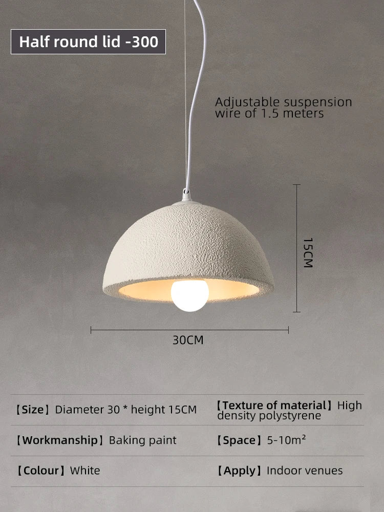 lustre minimaliste nordique wabi sabi pour restaurant et bar