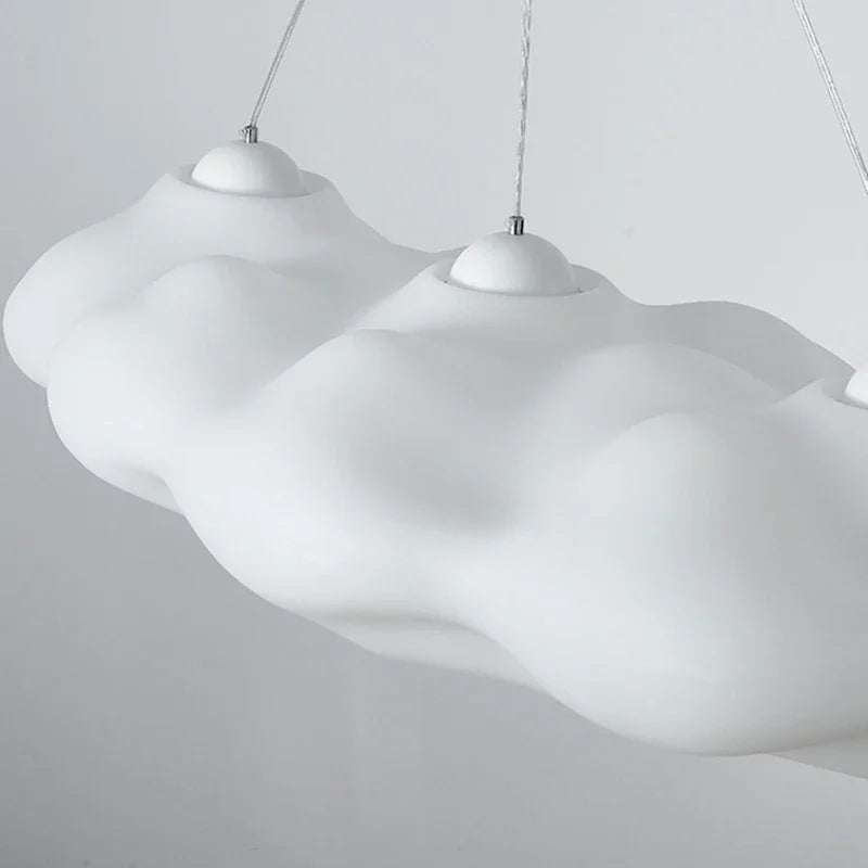 lustre nuage minimaliste moderne éclairage suspendu décoratif pour intérieur