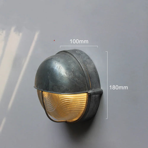 applique murale rétro industrielle pour extérieur et intérieur - vue 14 sur 14