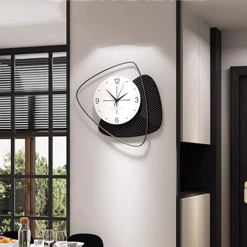 horloge murale silencieuse design nordique moderne luxe décoratif