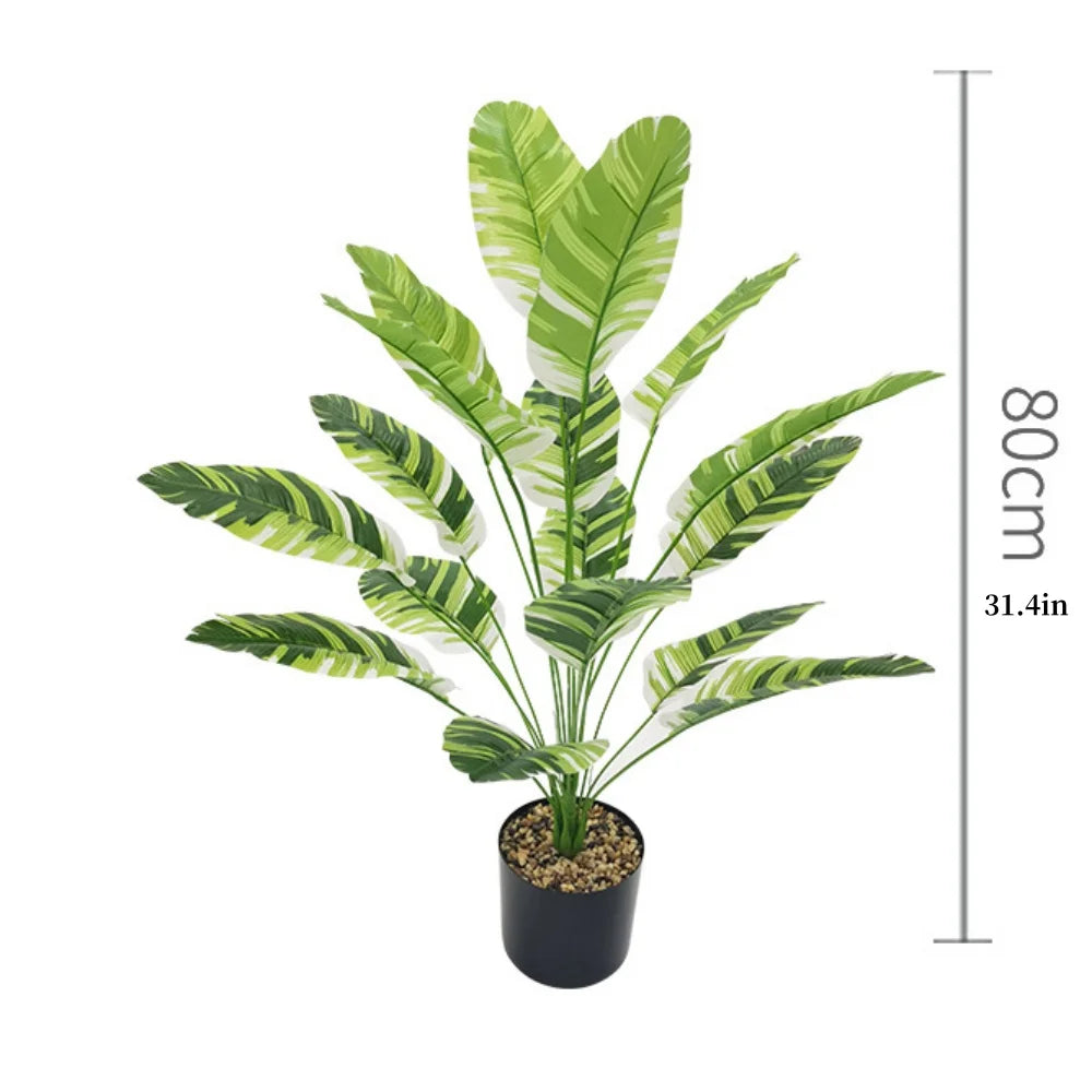 plante artificielle palmier plantain pour décoration intérieure et extérieure - vue 15 sur 27