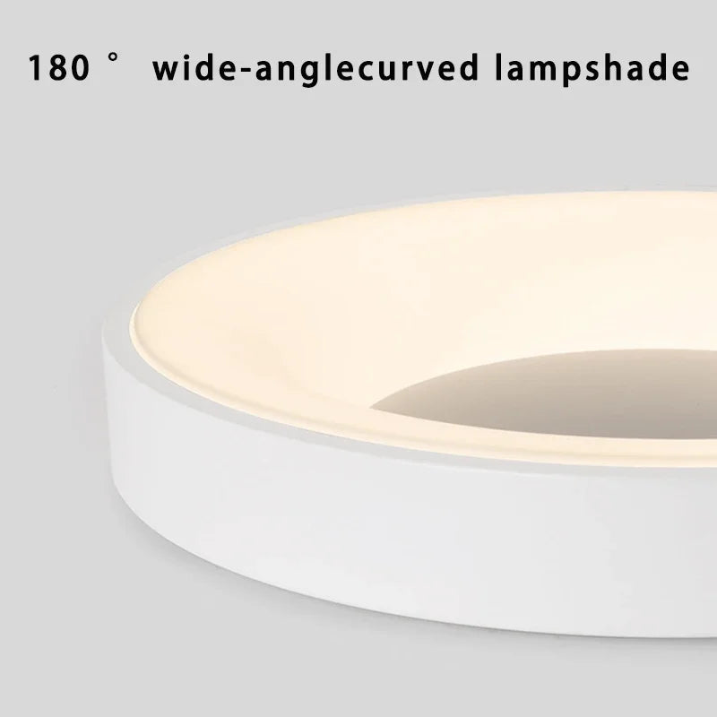 plafonnier led moderne macaron nordique simple circulaire