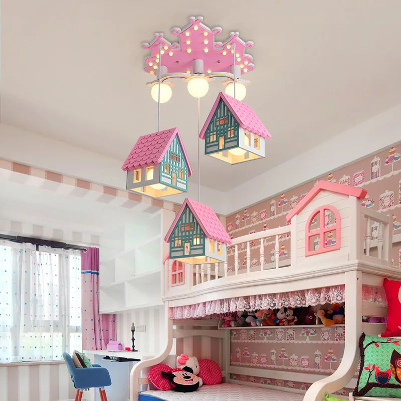 lustre pour chambre d'enfant décorations de noël suspendues - vue 5 sur 8
