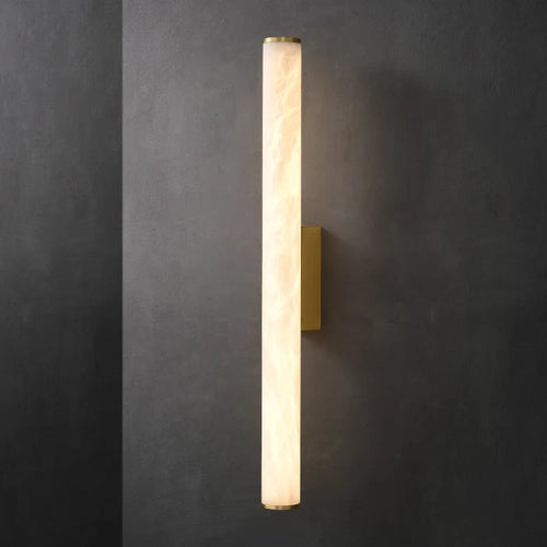 applique murale en marbre et cuivre design moderne et élégant - vue 2 sur 14