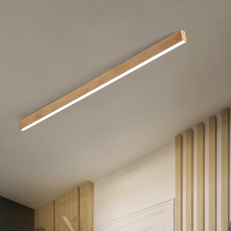 plafonnier led aluminium nordique grain allée