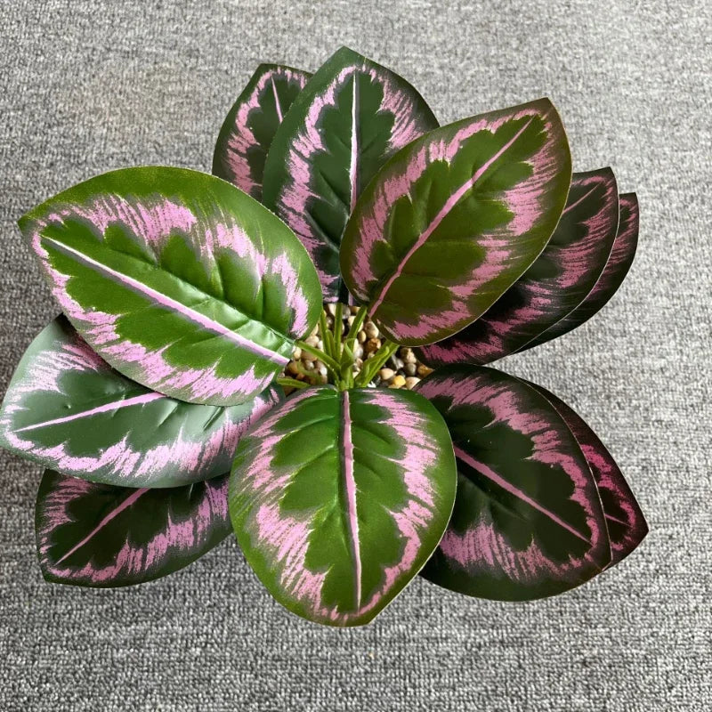 feuilles de phénix artificielles décoration verte en plastique - vue 9 sur 40