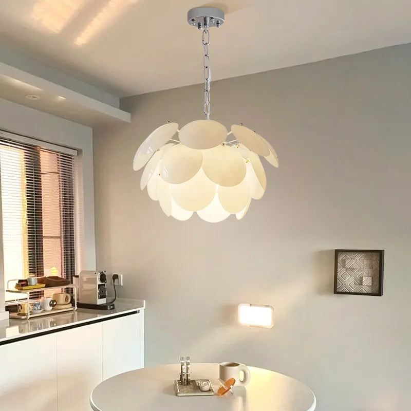 Denmark Glass Pine Cone Pendant Lamp Chandelier Hanging Light Fixture - vue 4 sur 8