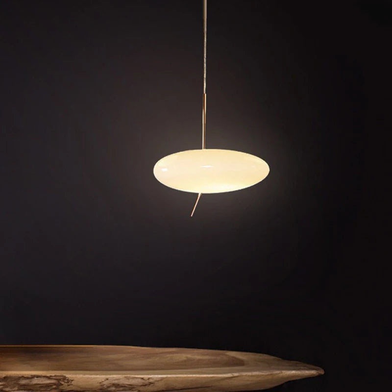 lampe led nordique tactile avec galets de verre décoratif