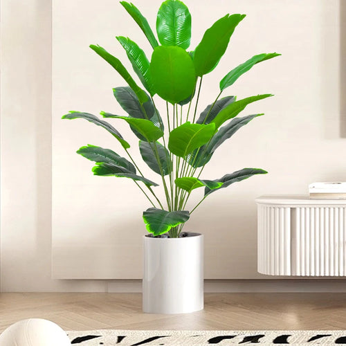 plante artificielle tropicale pour décoration intérieure et extérieure - vue 4 sur 10