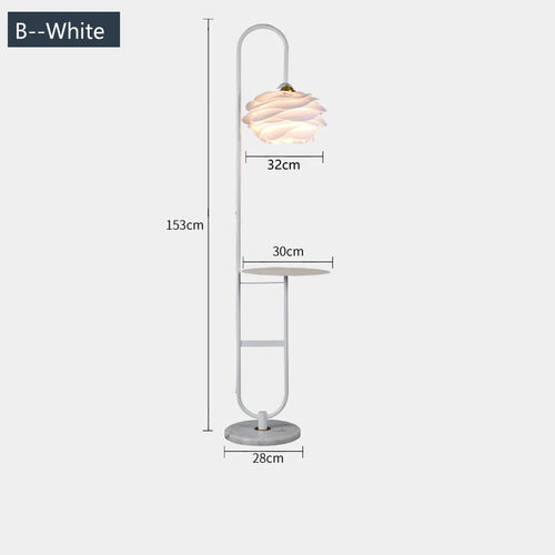 lampadaire en acrylique design pour un éclairage moderne intérieur - vue 13 sur 15