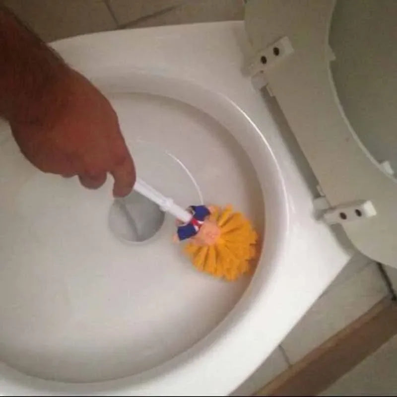 nettoyant créatif brosse ensemble pour toilettes et salle de bain - vue 4 sur 6