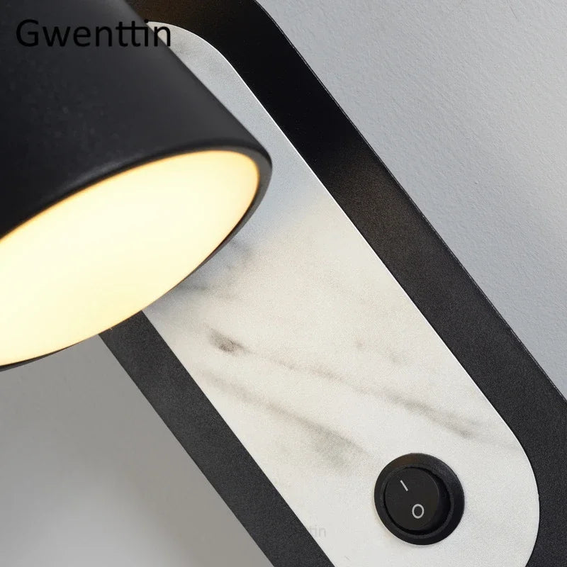 appliques murales led modernes pour décoration intérieure élégante - vue 3 sur 10