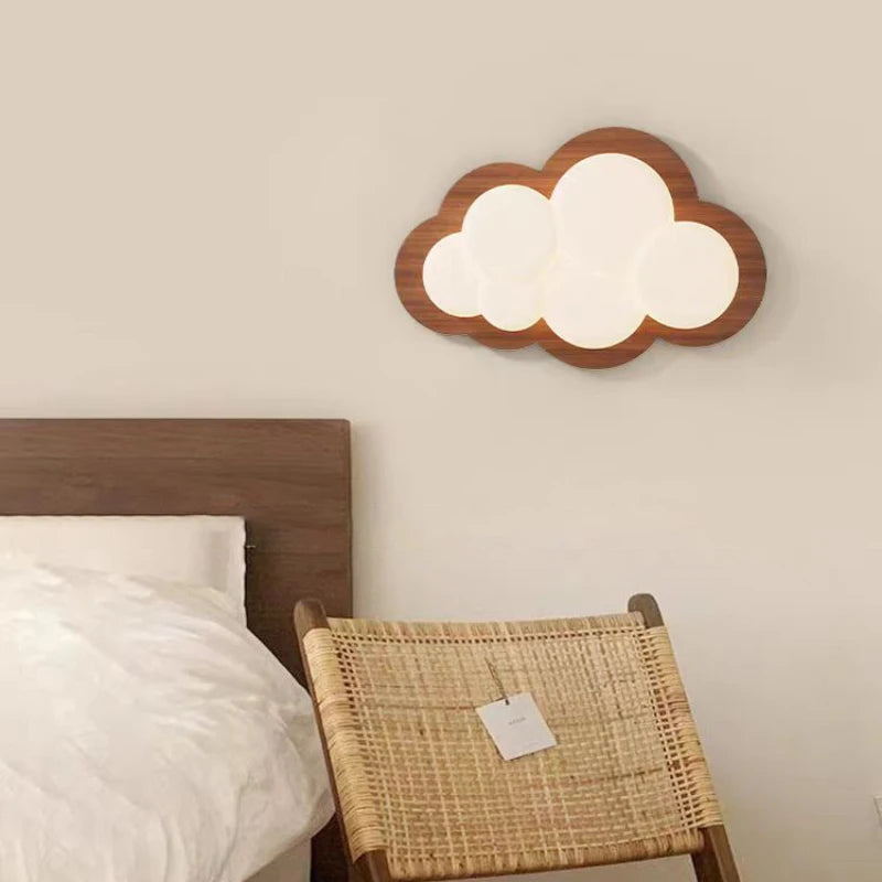 applique murale nuage décorative pour chambre d'enfant - vue 4 sur 10
