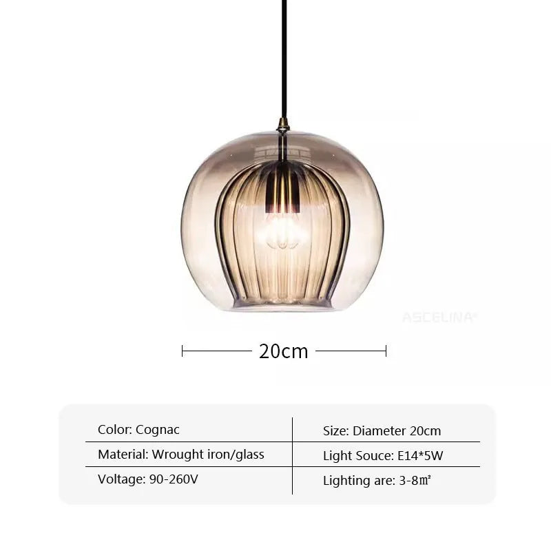 lustre moderne en verre pour un intérieur créatif - vue 15 sur 15