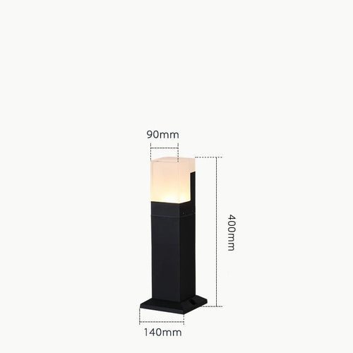 lampe extérieure moderne imperméable pour jardin et chemin - vue 11 sur 10