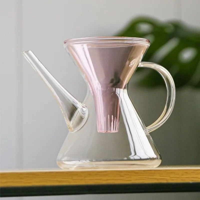 Théière kung fu verre infusion rapide avec filtre - vue 2 sur 7