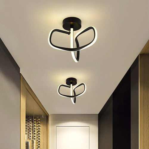 plafonnier led minimaliste pour éclairage intérieur moderne - vue 2 sur 7