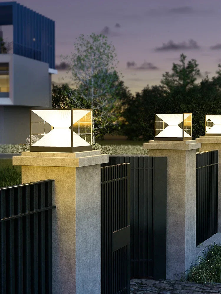 lampes solaires à led pour décoration extérieure de jardin - vue 4 sur 7