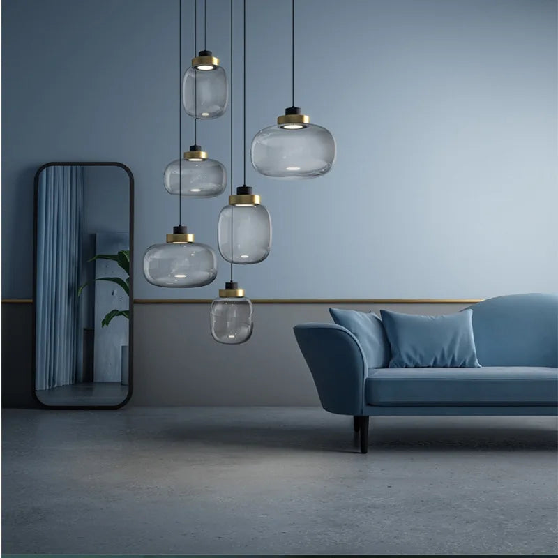 Suspension led moderne nordique